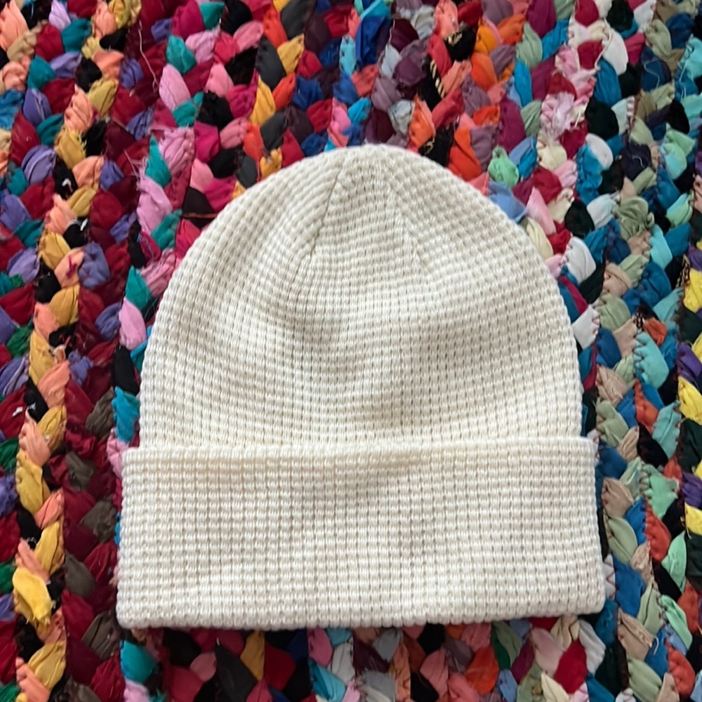 Beige Beanie/ toboggan